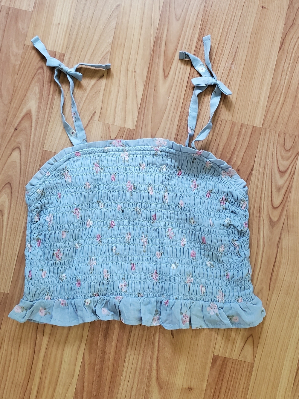 Floral-Print Tank Top